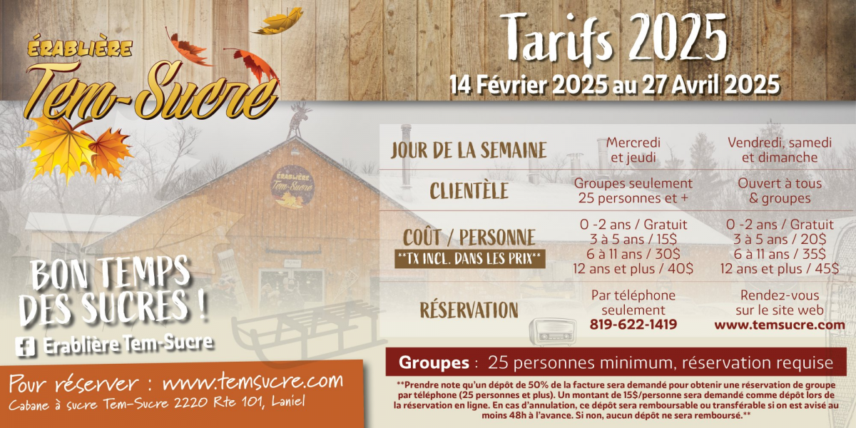 TARIFS