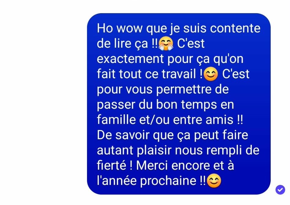 VOS BEAUX COMMENTAIRES SONT TELLEMENT APPR&Eacute;CI&Eacute;S !!!